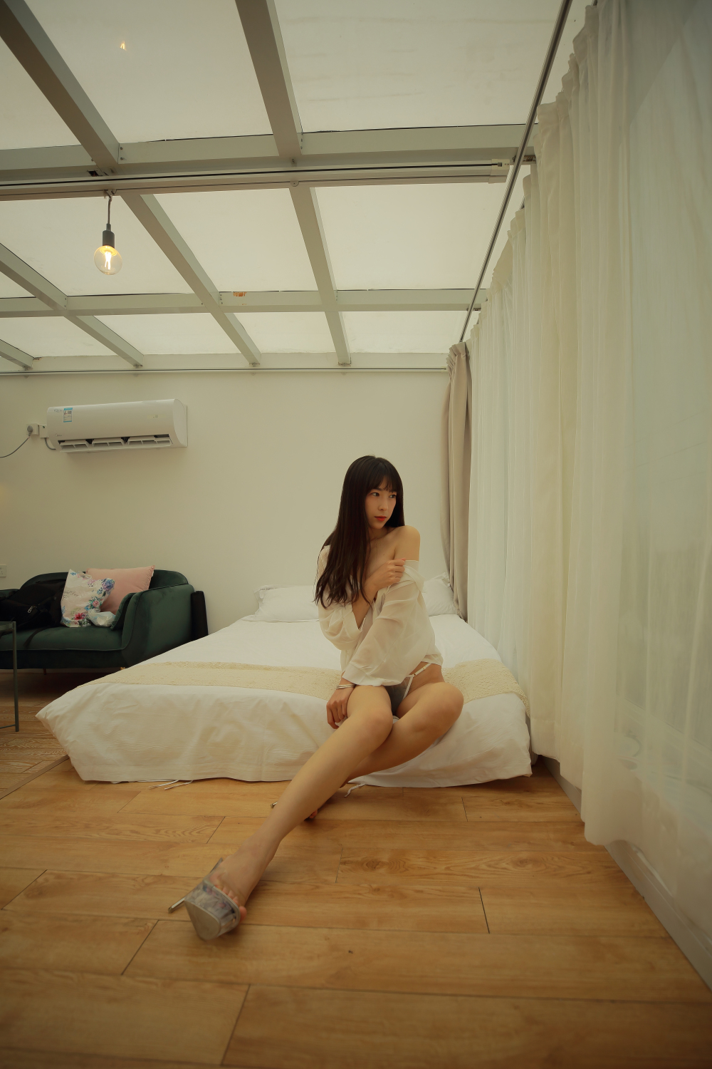 这大长腿真的令人羡慕