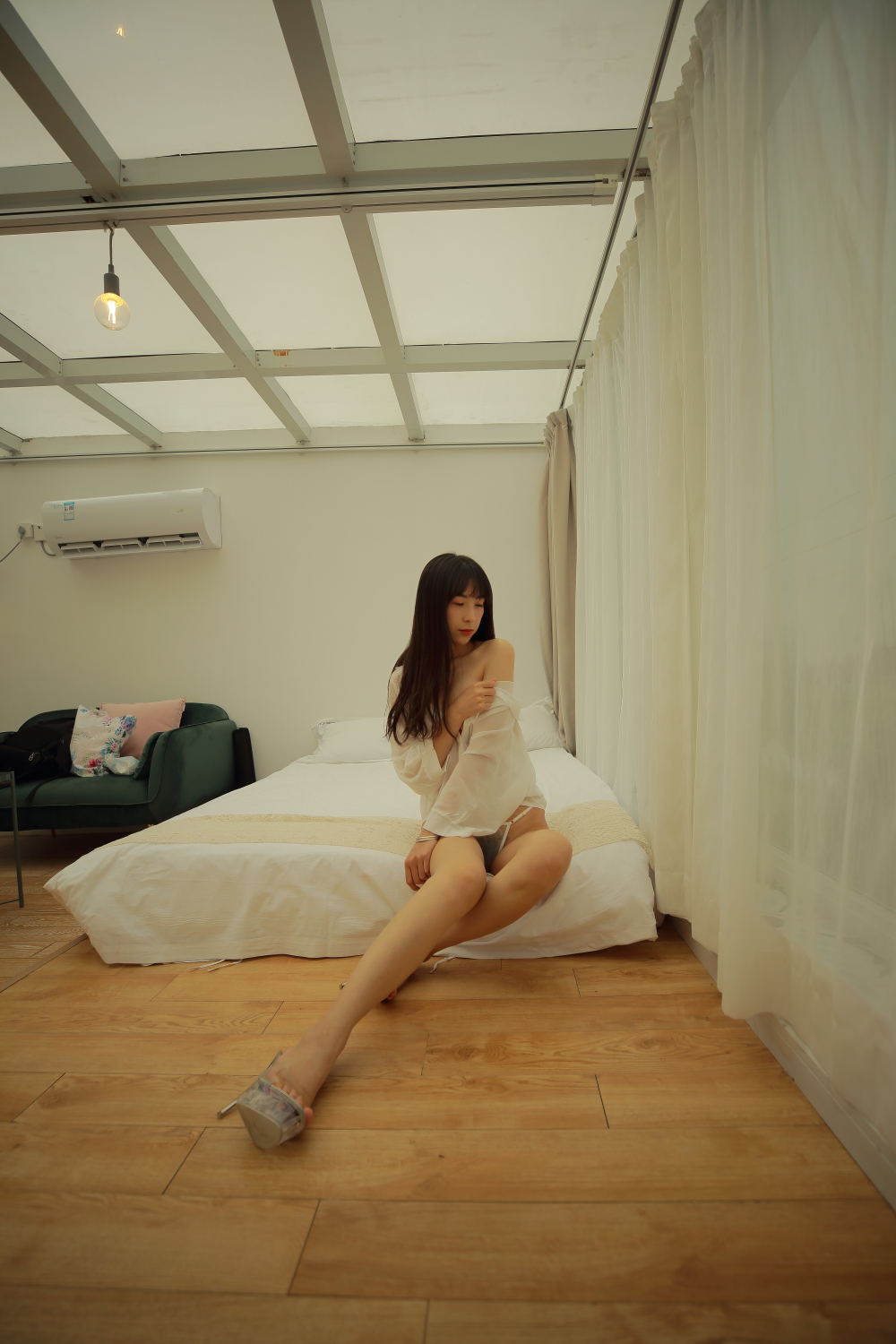 这大长腿真的令人羡慕