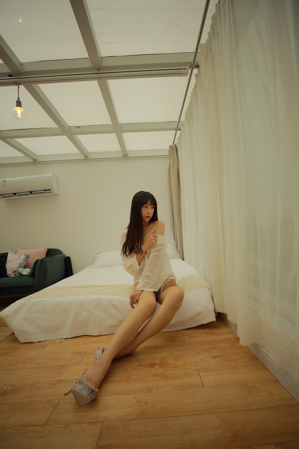 这大长腿真的令人羡慕