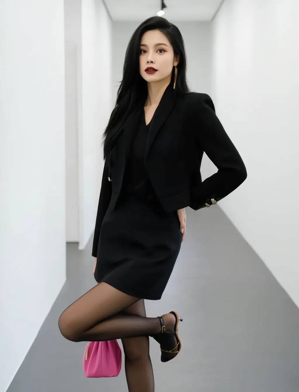 风情万千的黑丝美腿