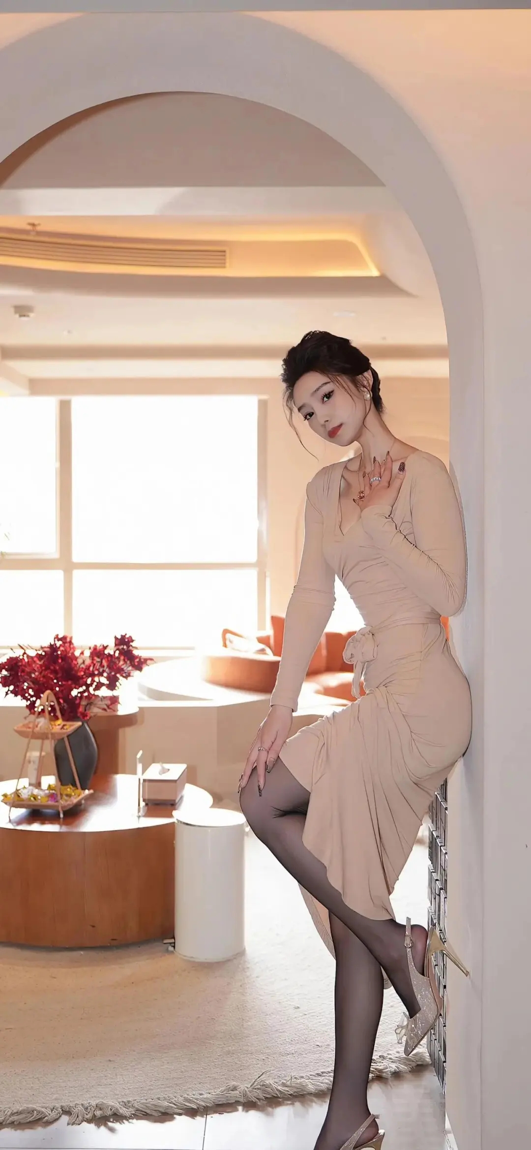 风情万千的黑丝美腿