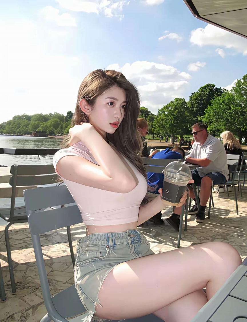 清纯阳光活力美女