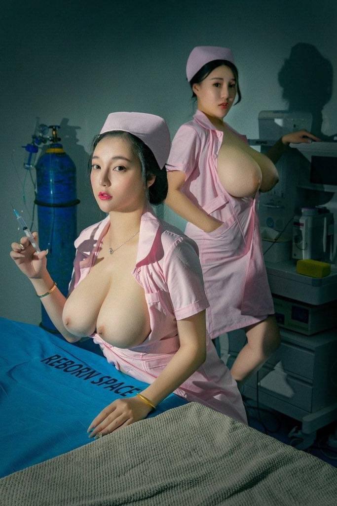 搜集的妹子图片-胸白逼粉