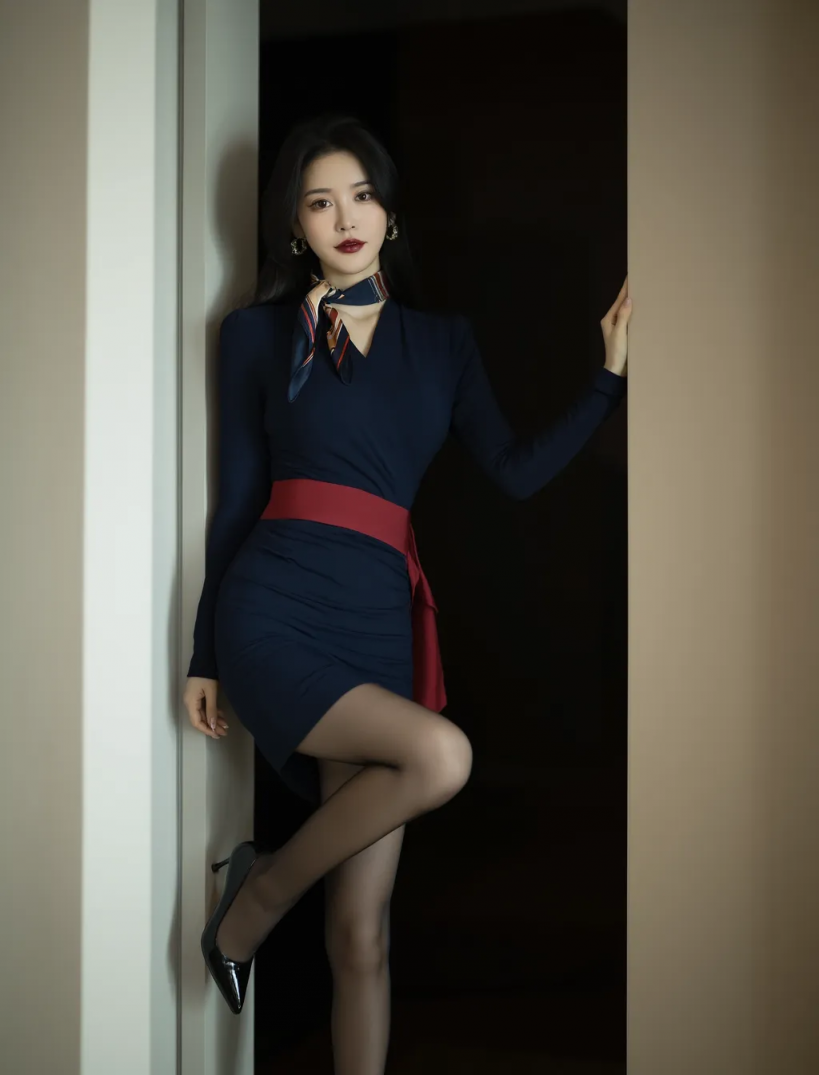 丰腴修长的美腿