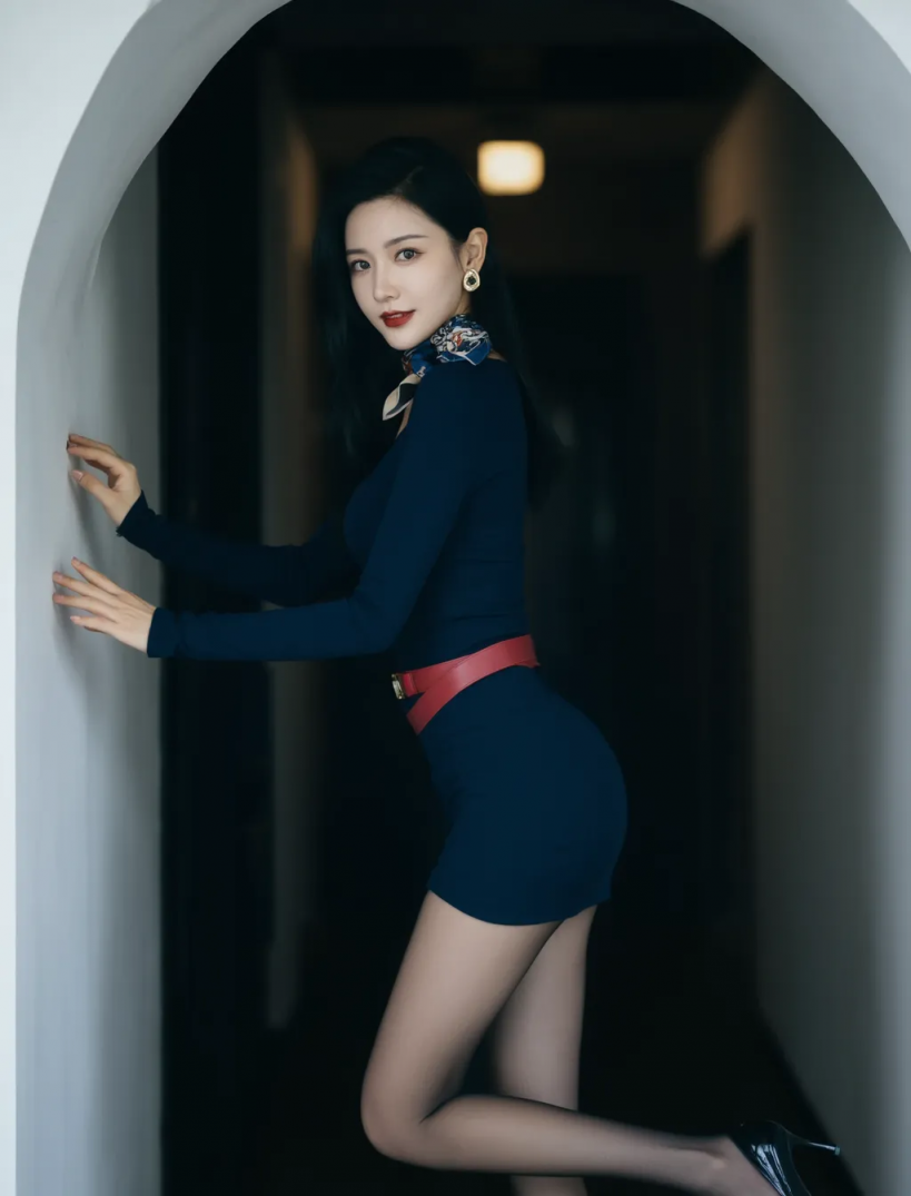 丰腴修长的美腿