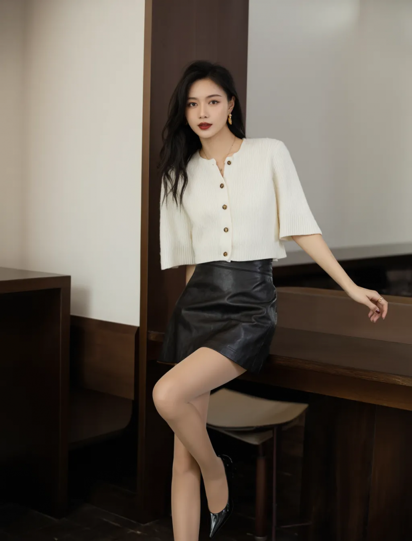 丰腴修长的美腿