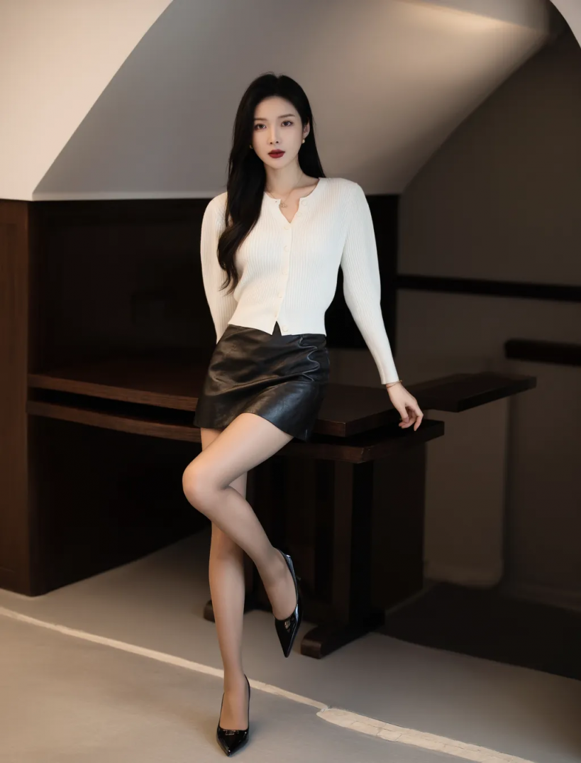 丰腴修长的美腿