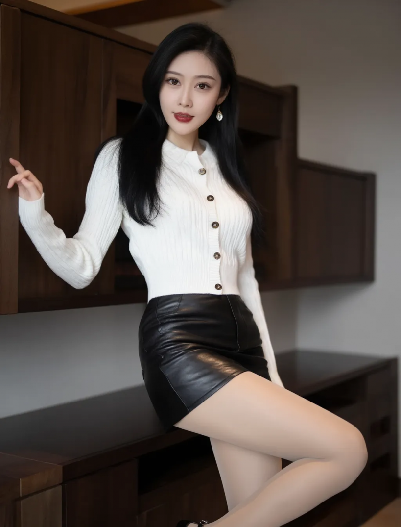 丰腴修长的美腿