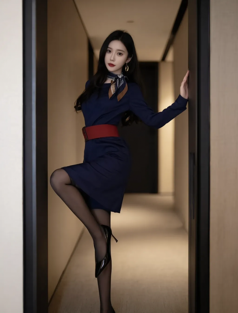 丰腴修长的美腿