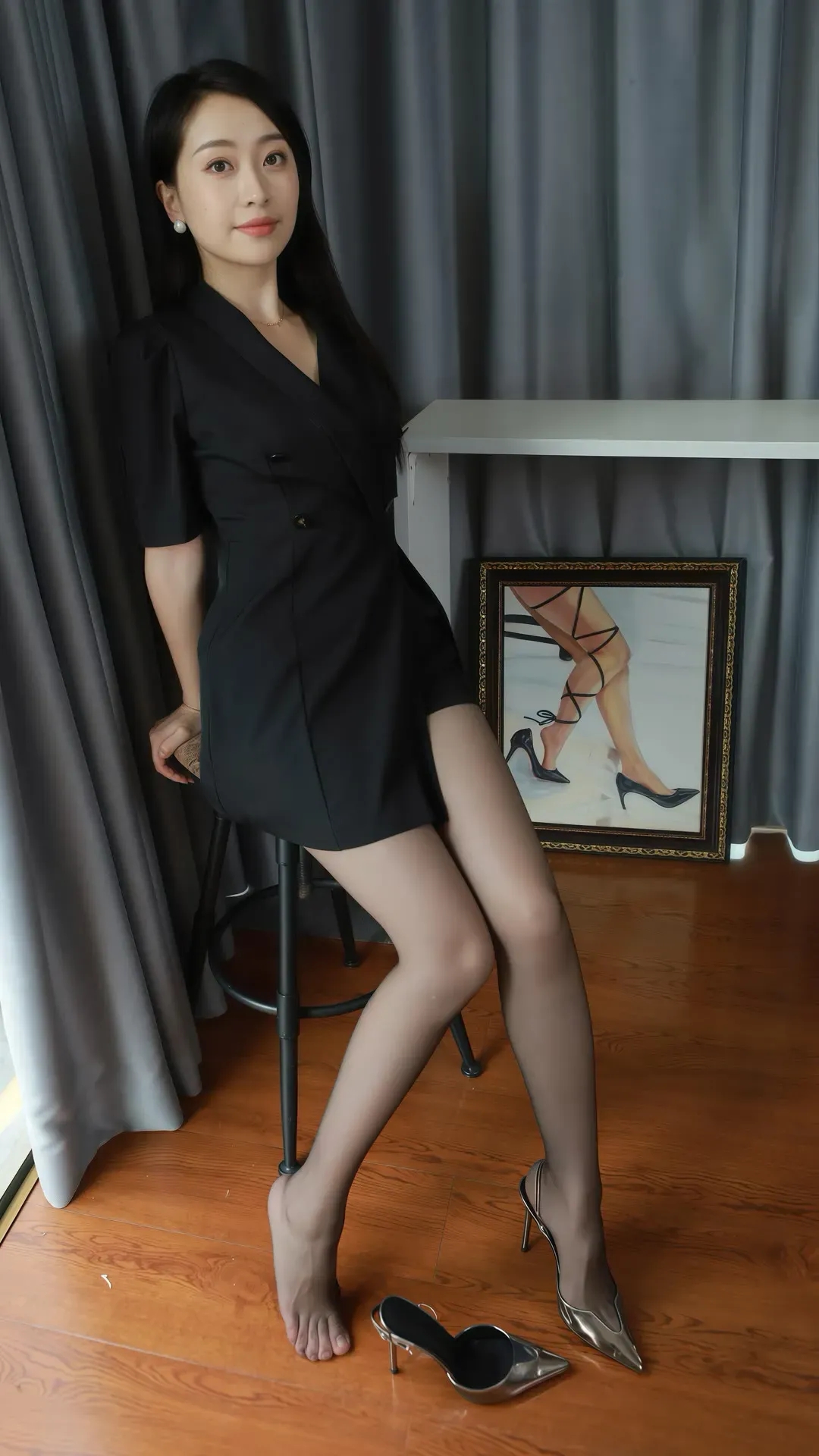 身材高挑的小姐姐