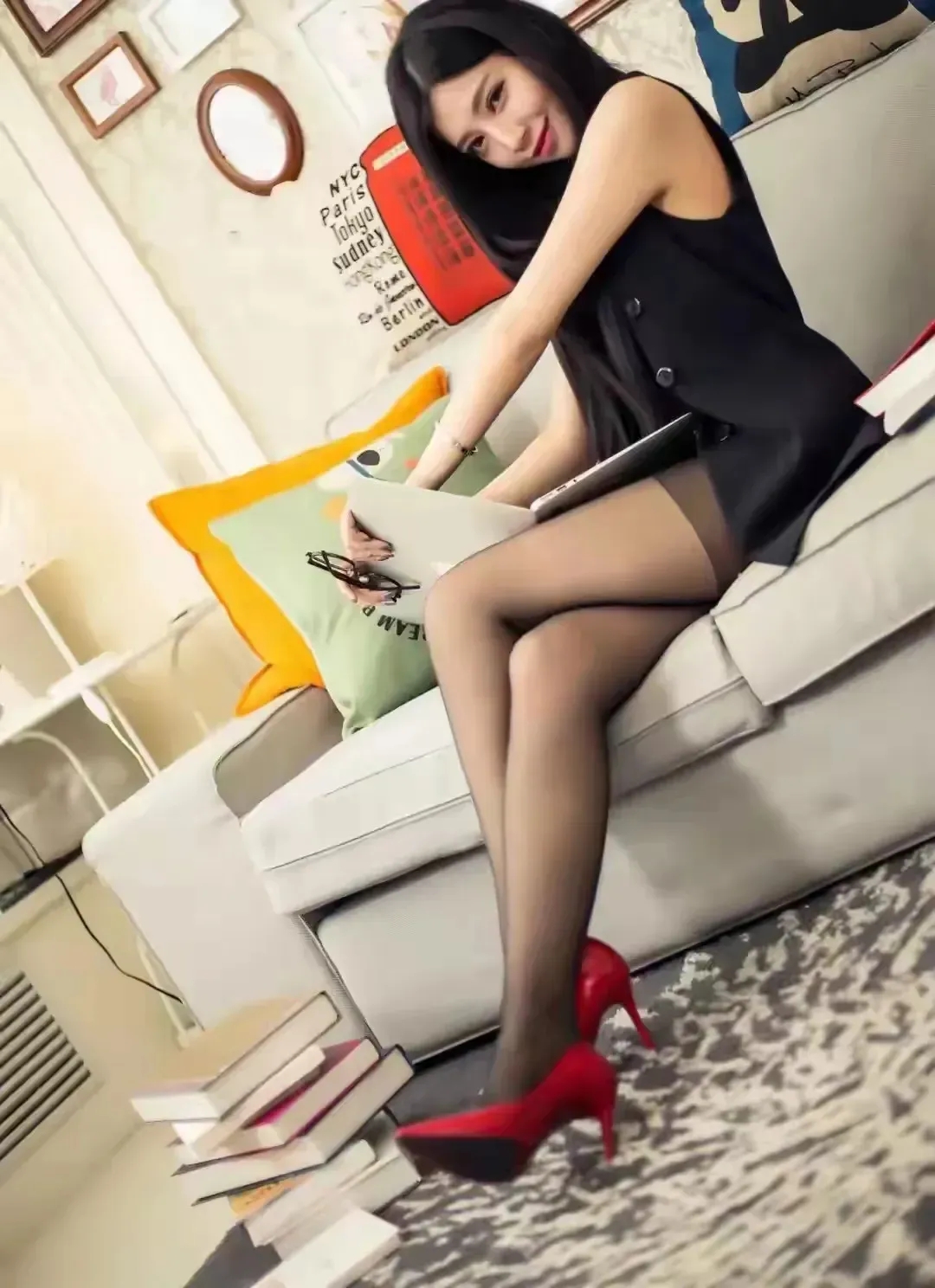 身材高挑的小姐姐