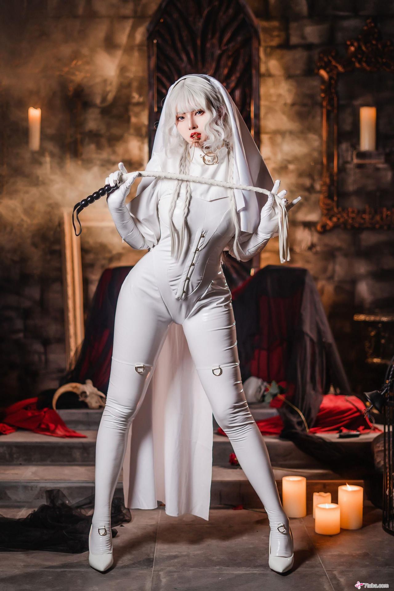 性感美图 白修女