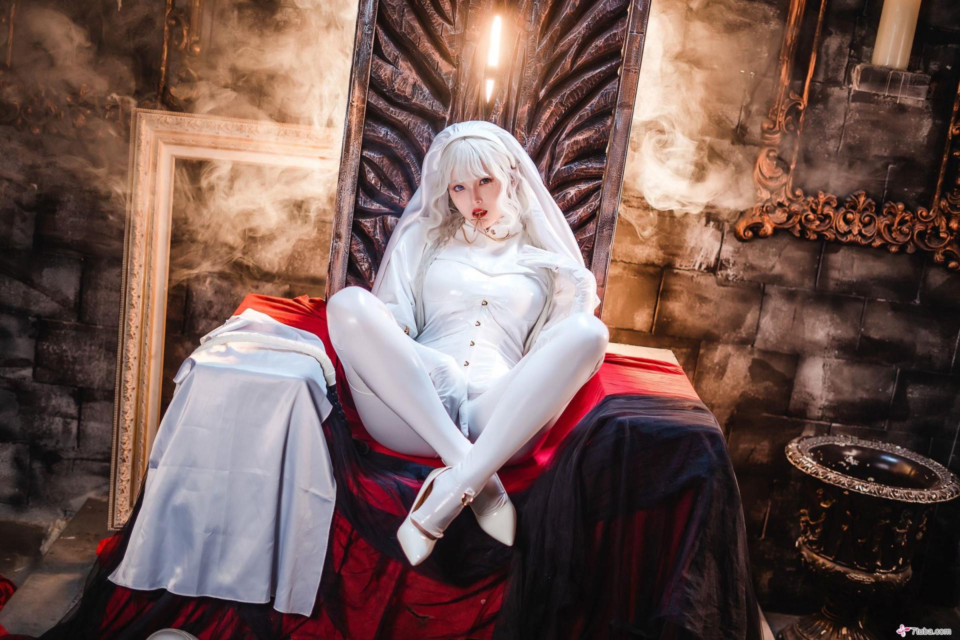 性感美图 白修女