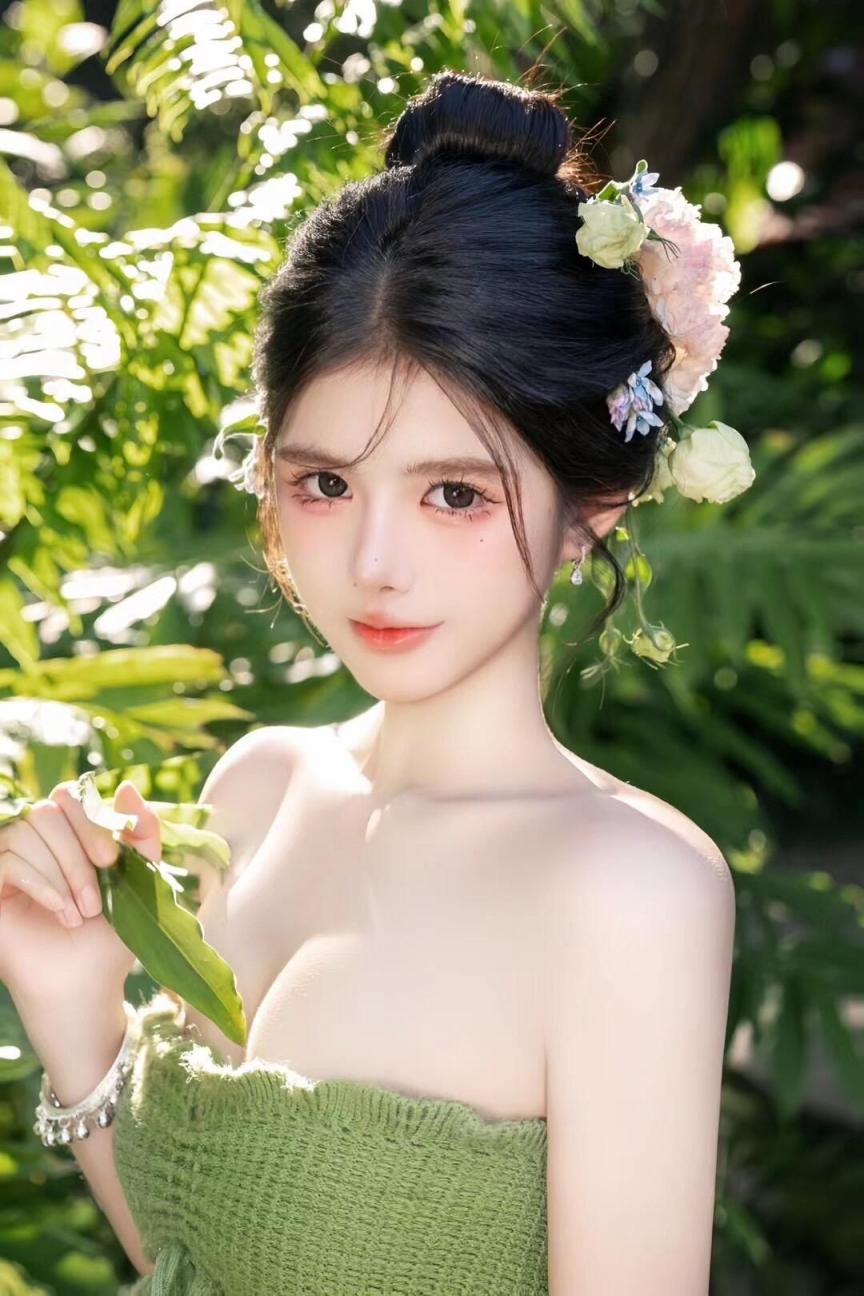 清纯可爱的小女生