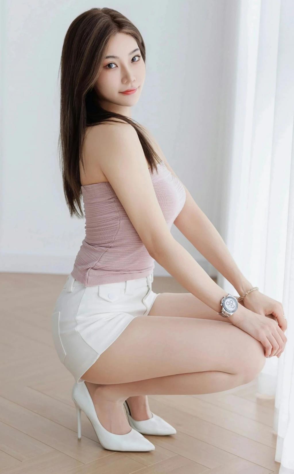 肉丝大长腿的小姐姐