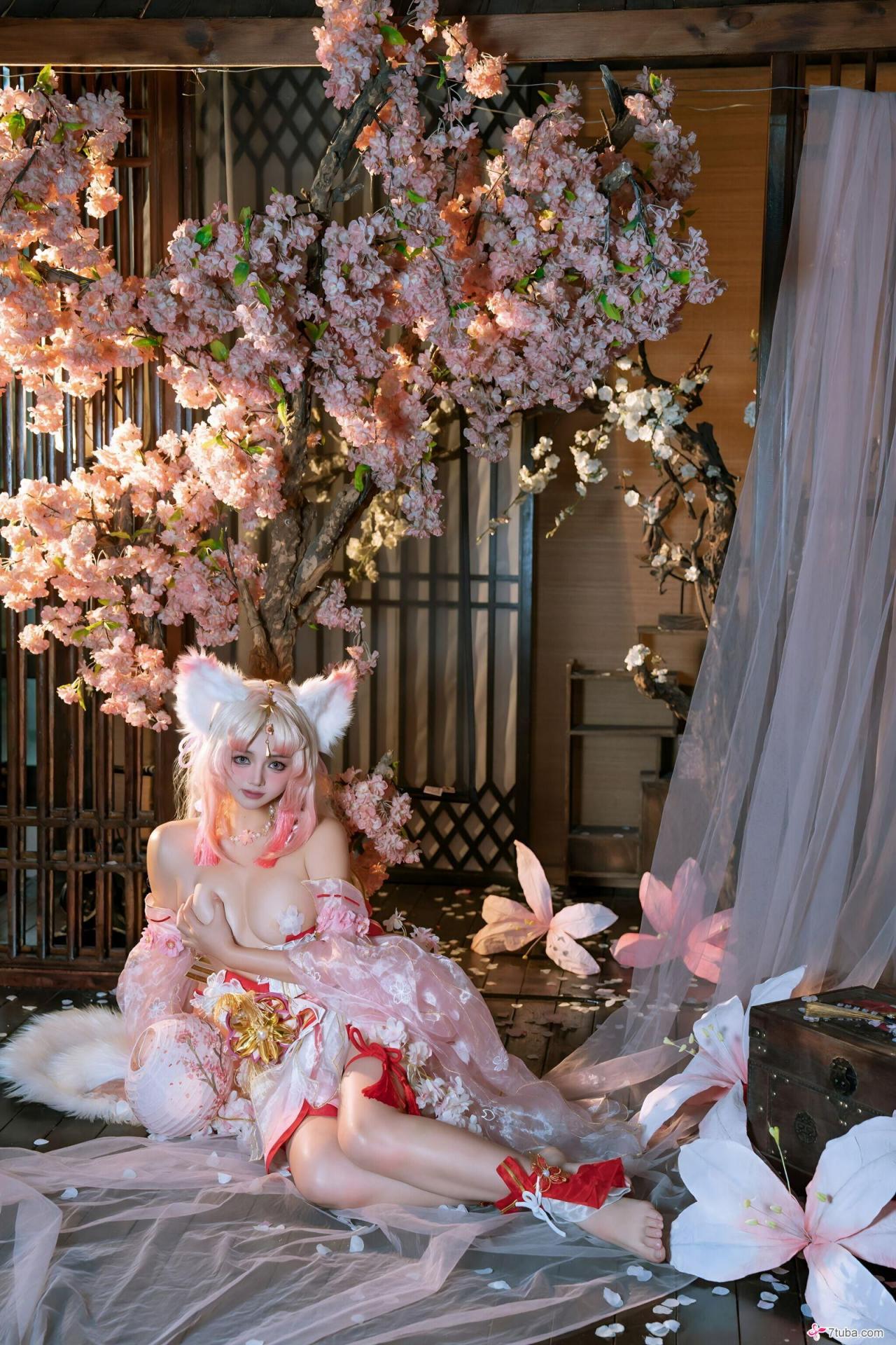 性感美图 圣诞狐狸