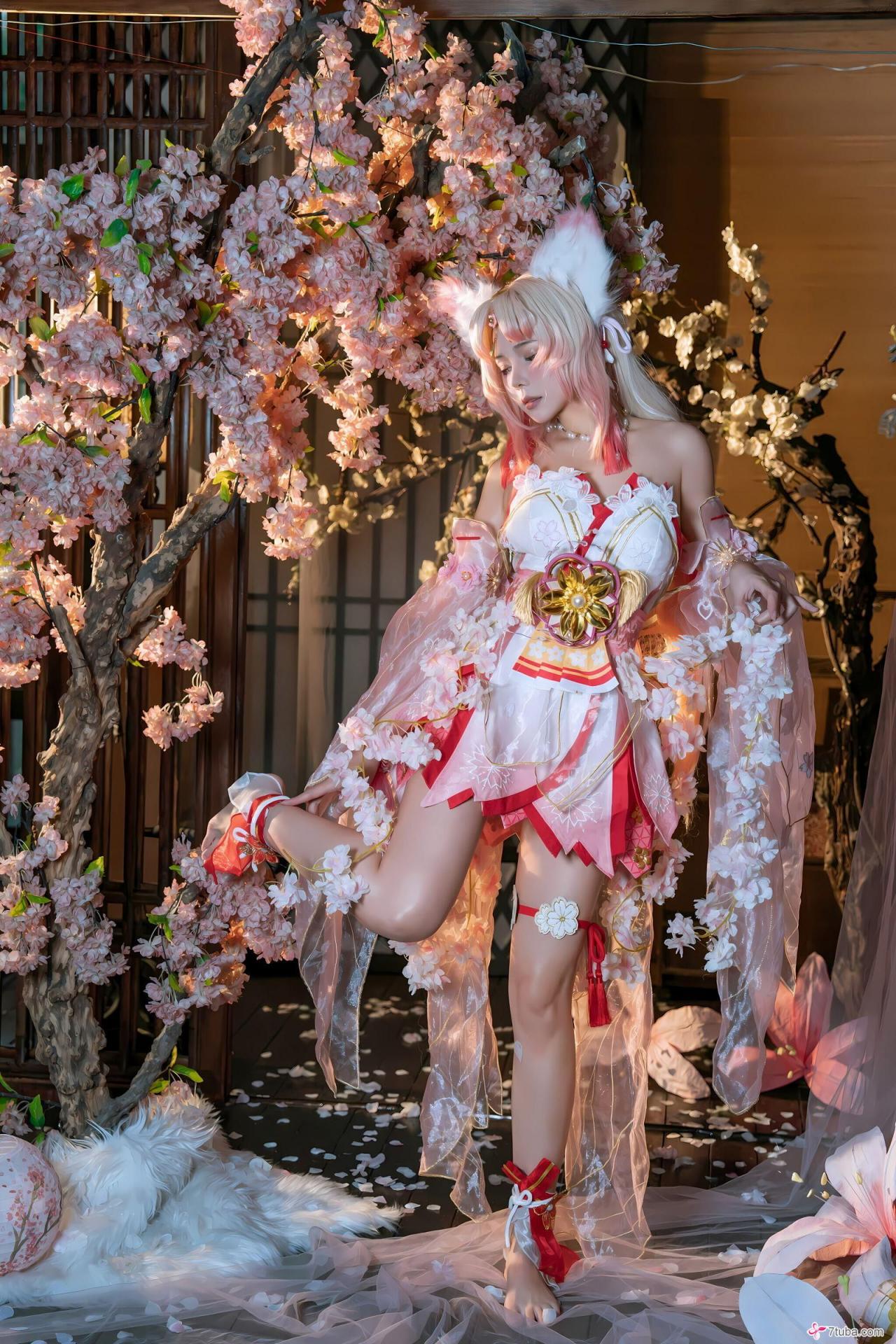 性感美图 圣诞狐狸