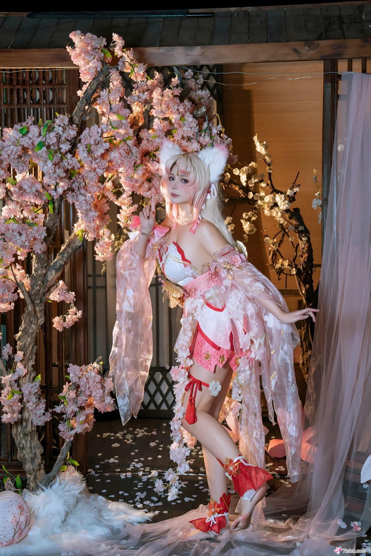 性感美图 圣诞狐狸