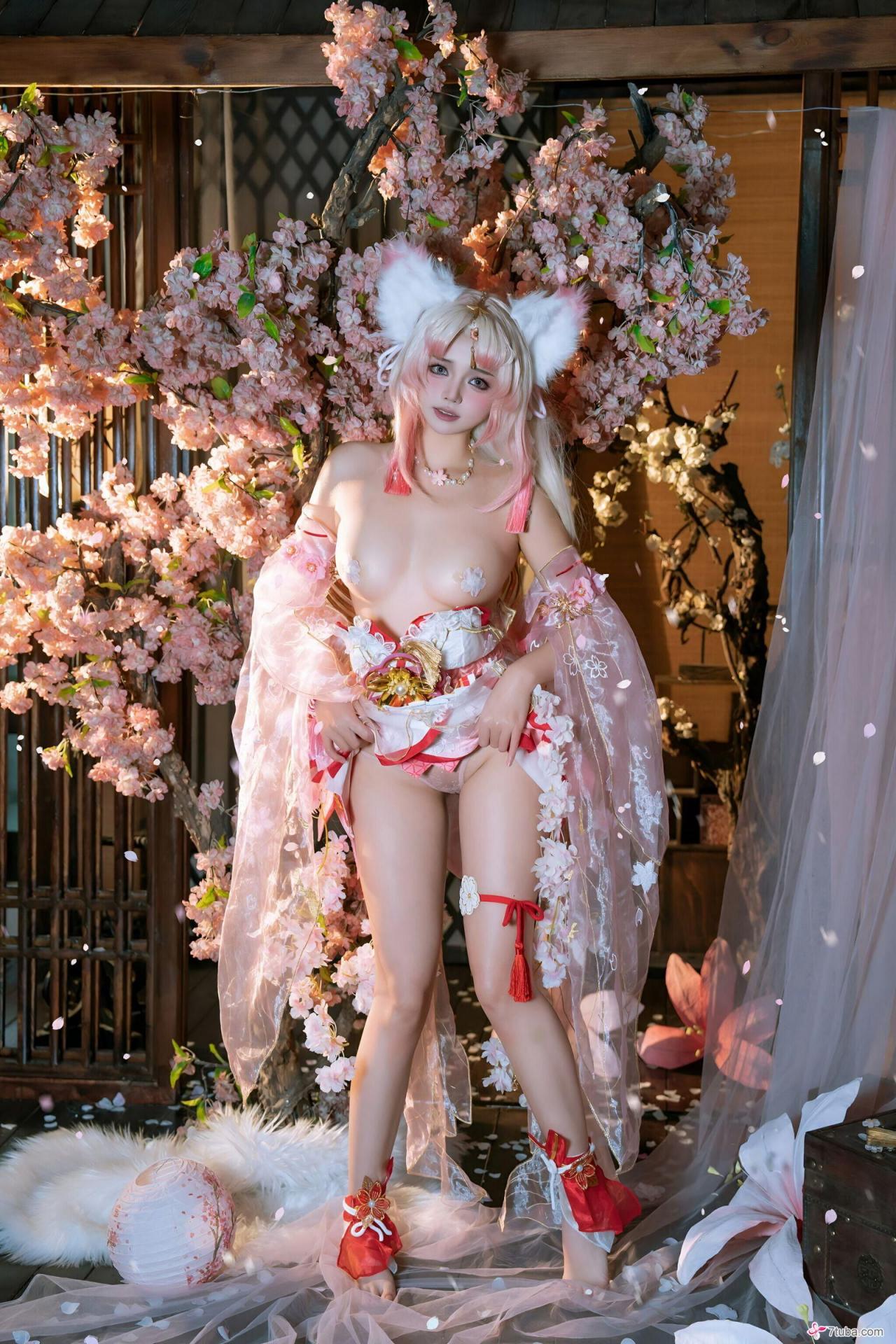 性感美图 圣诞狐狸