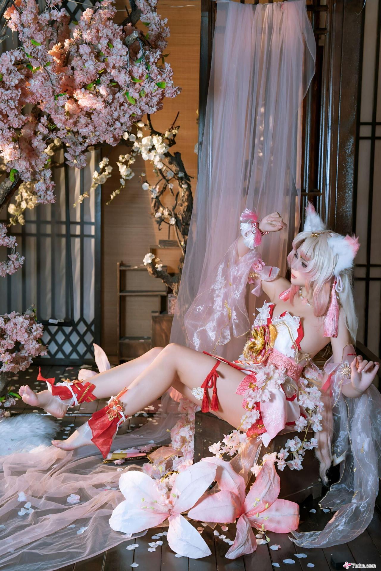 性感美图 圣诞狐狸