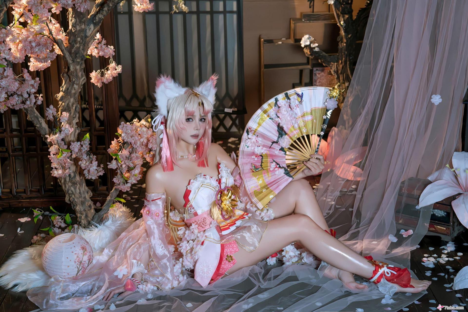 性感美图 圣诞狐狸