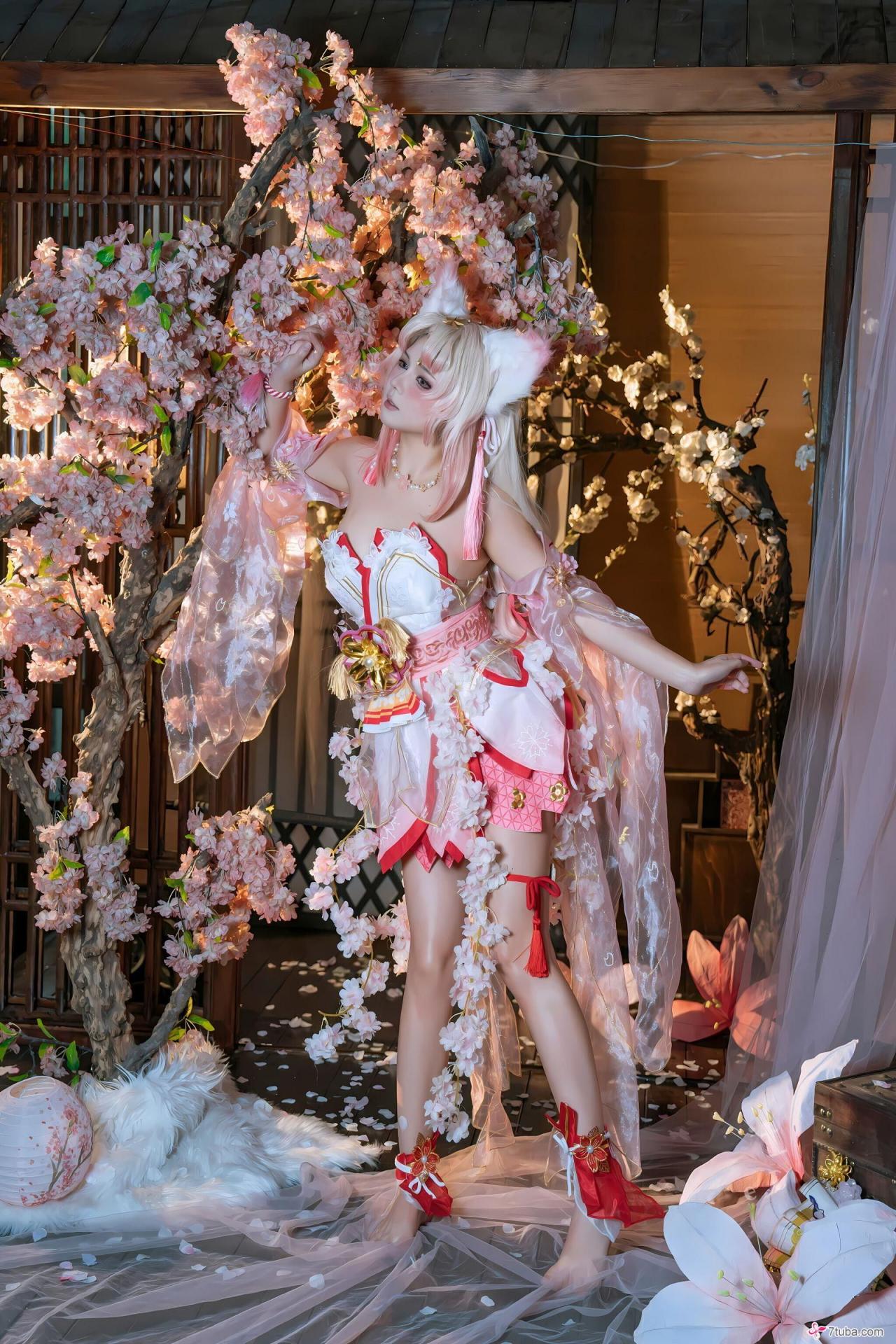 性感美图 圣诞狐狸