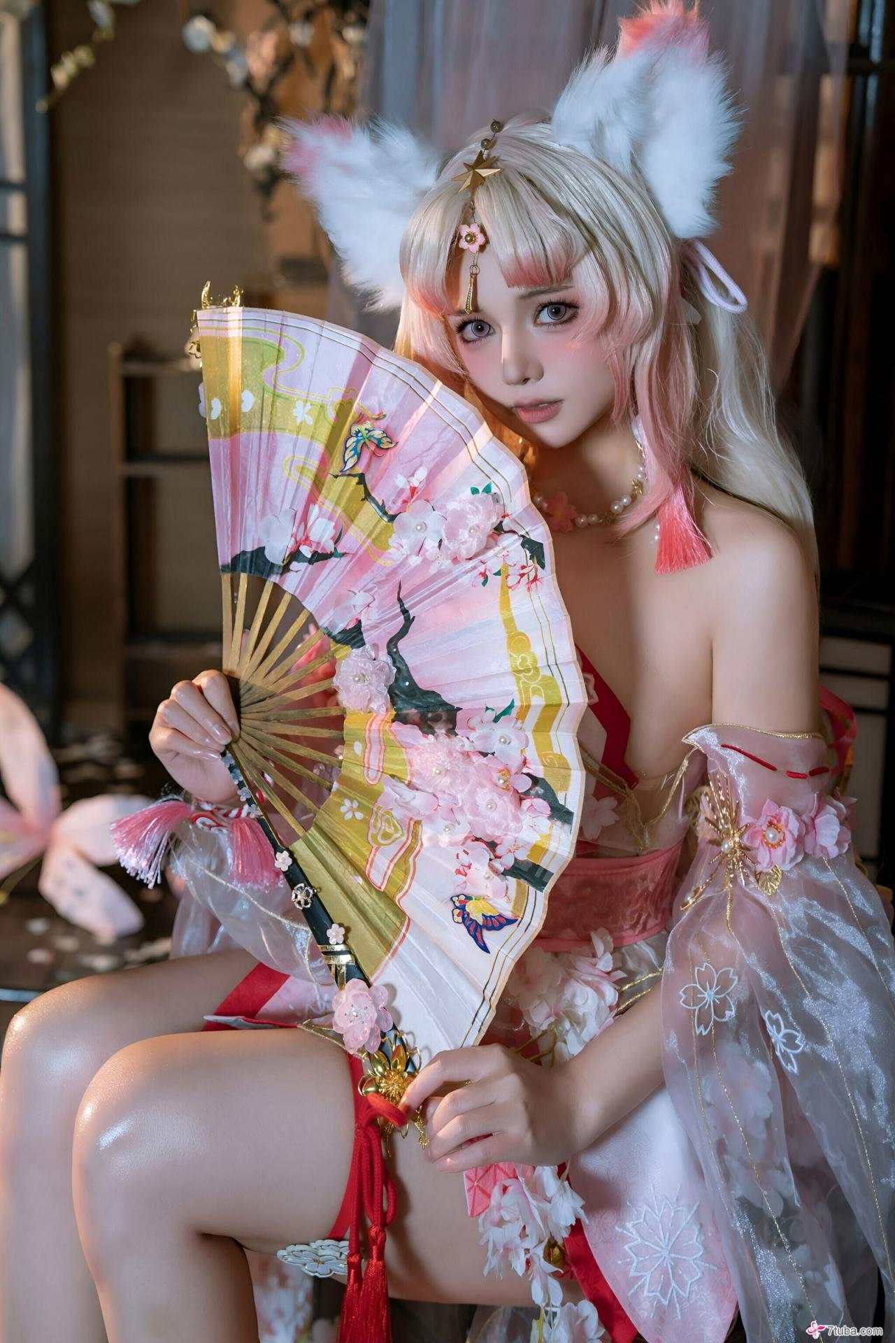 性感美图 圣诞狐狸