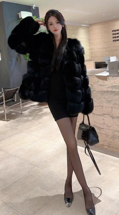 肤白貌美大长腿漂亮