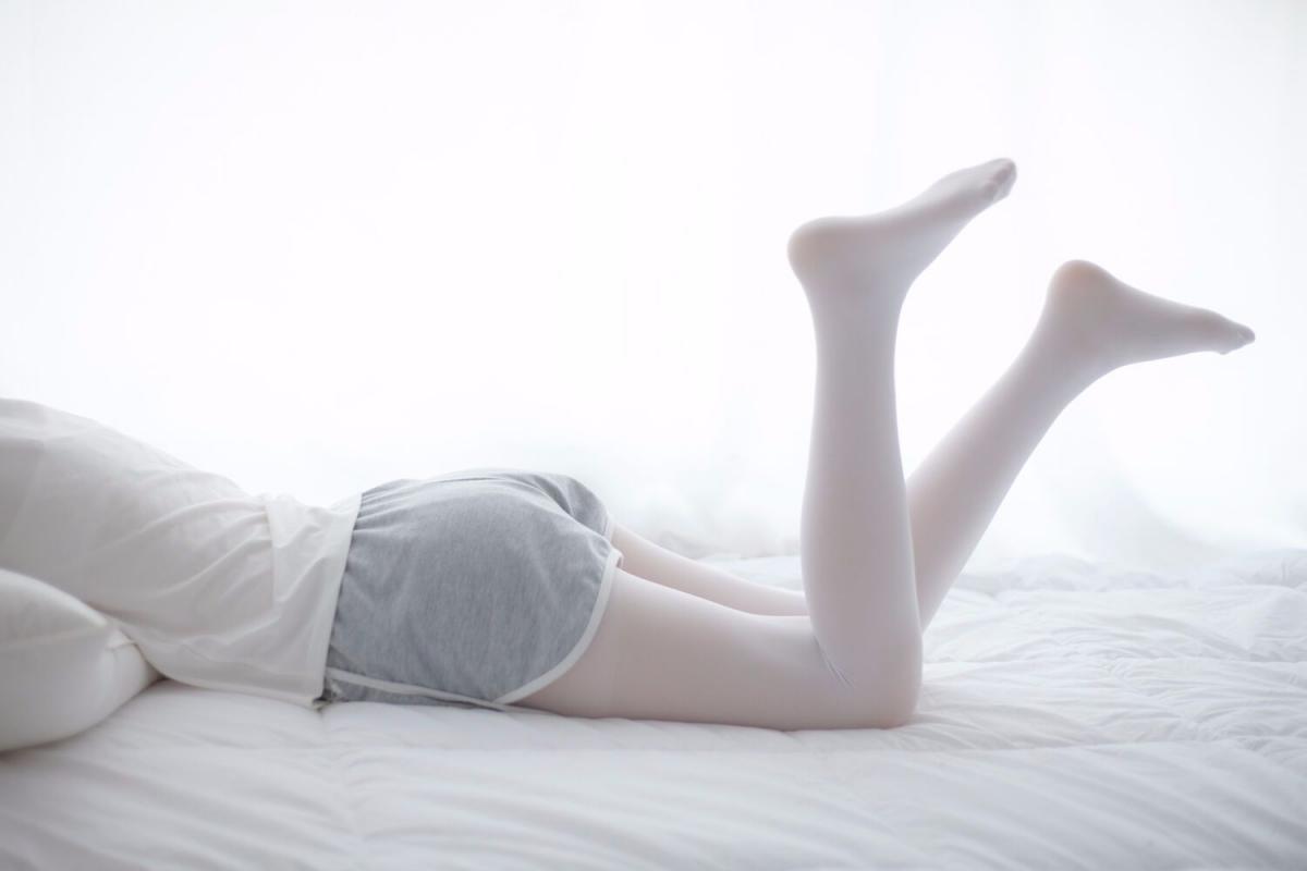 少女秩序写真 白丝休闲短裤
