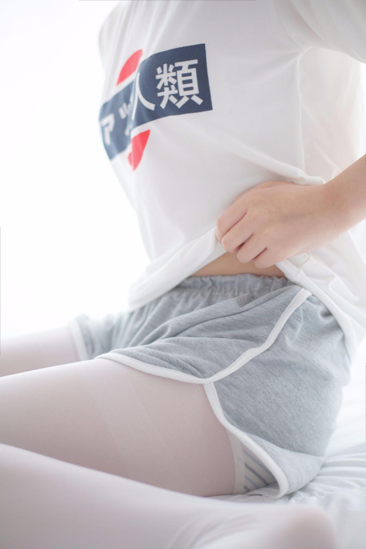 少女秩序写真 白丝休闲短裤