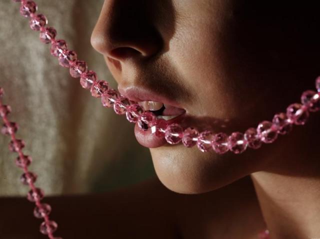 这项链挺别致啊