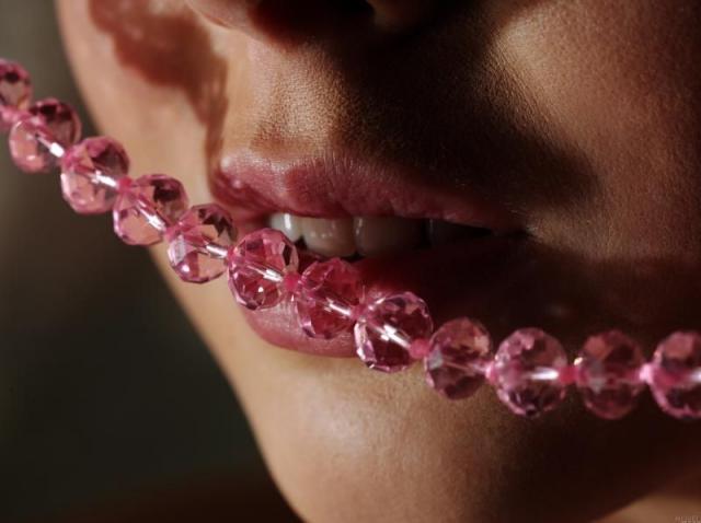 这项链挺别致啊