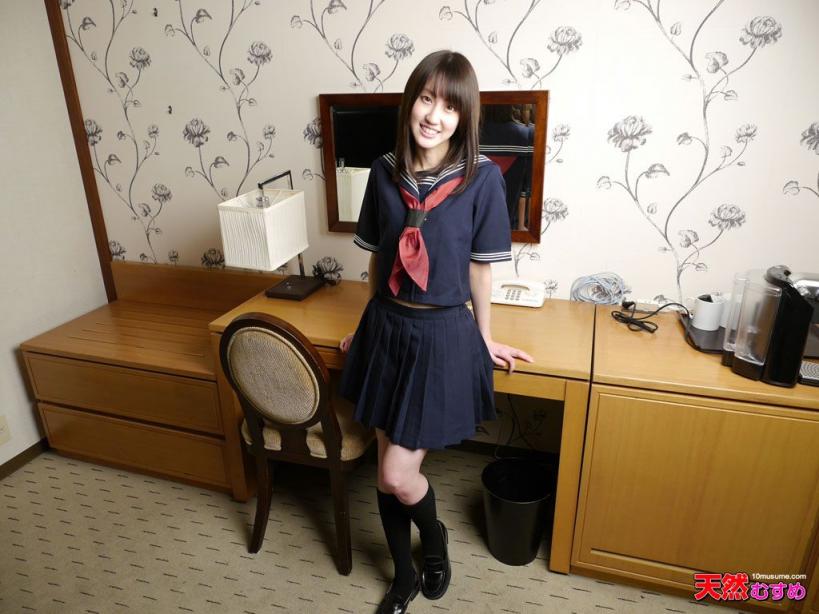 天然むすめ 101114_01 制服時代 女子校生 沢野美香