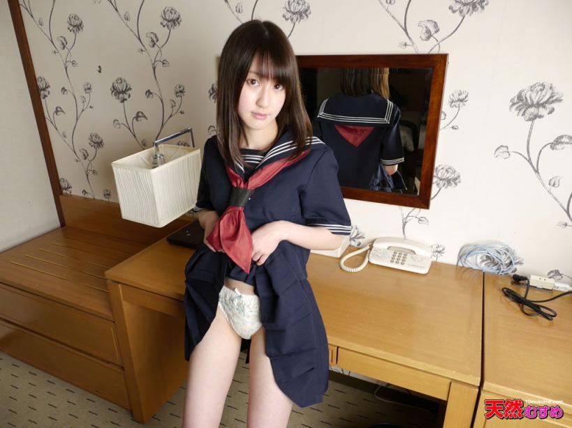 天然むすめ 101114_01 制服時代 女子校生 沢野美香