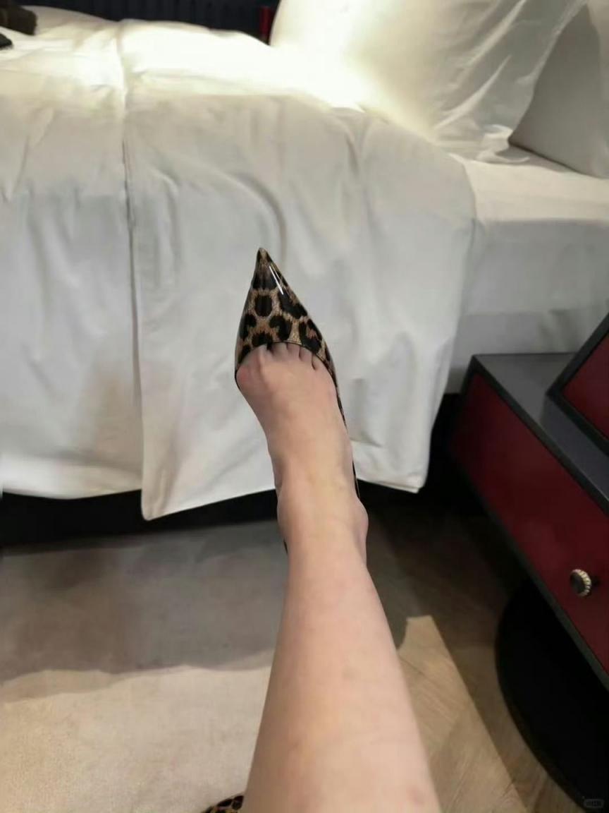 皮裤、丝腿、细高跟儿