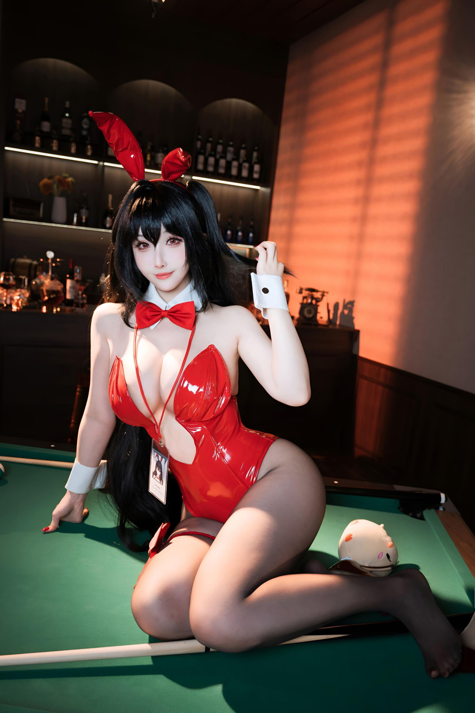 Rioko凉凉子 大凤桌球兔女郎