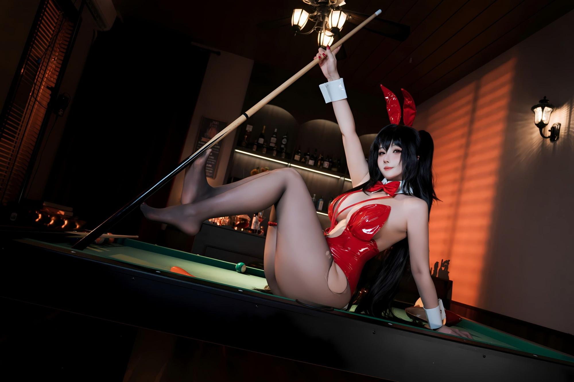 Rioko凉凉子 大凤桌球兔女郎