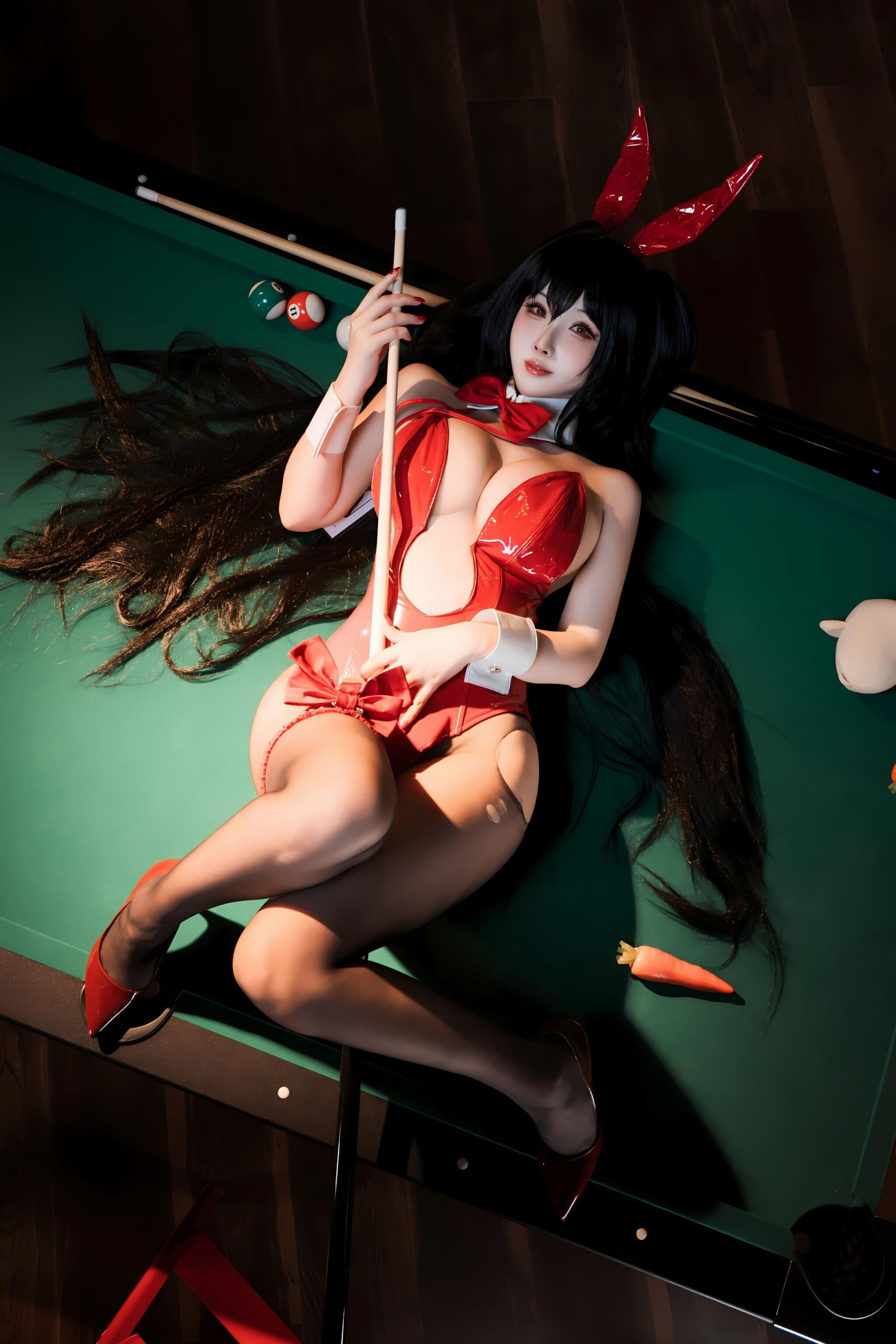Rioko凉凉子 大凤桌球兔女郎