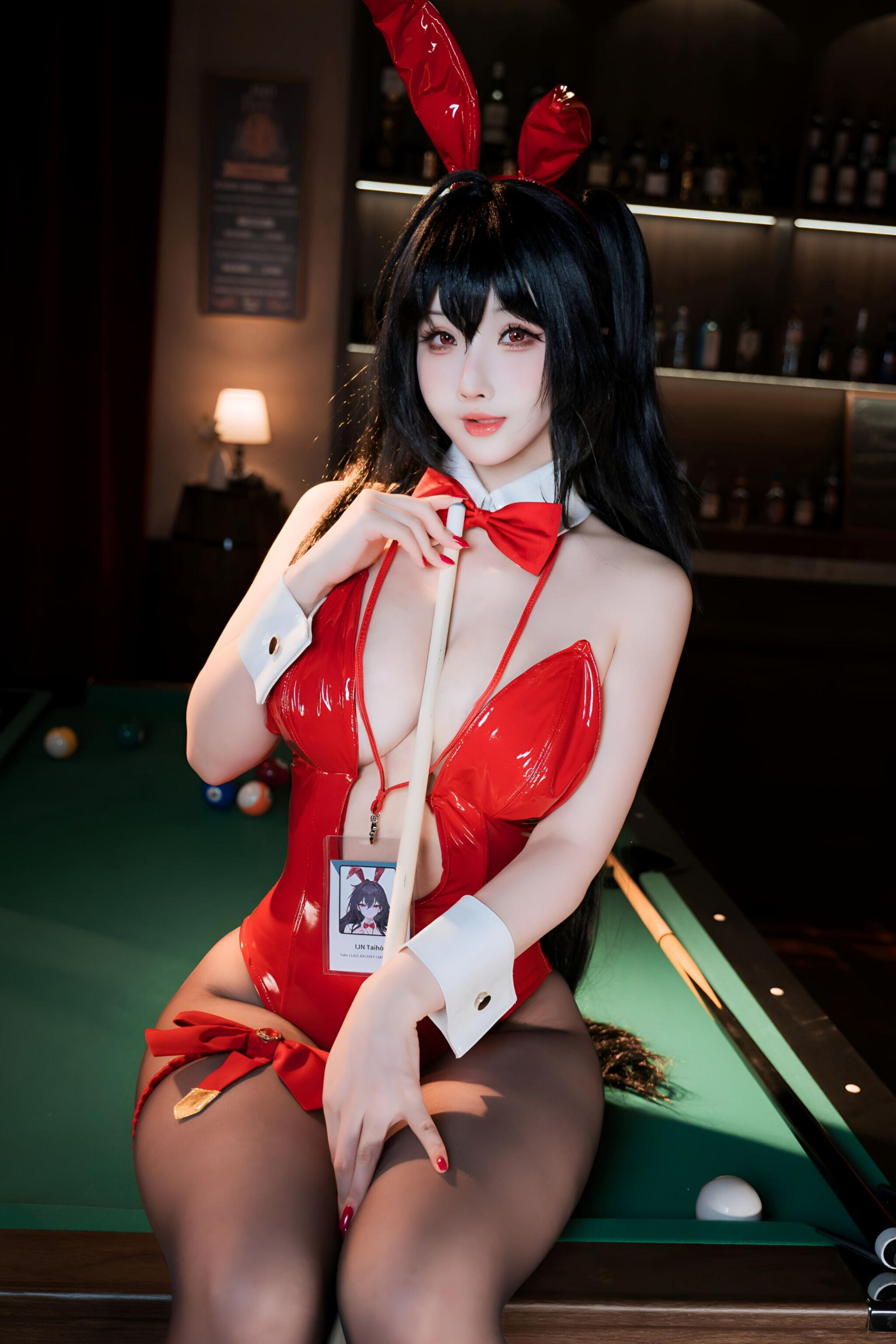 Rioko凉凉子 大凤桌球兔女郎