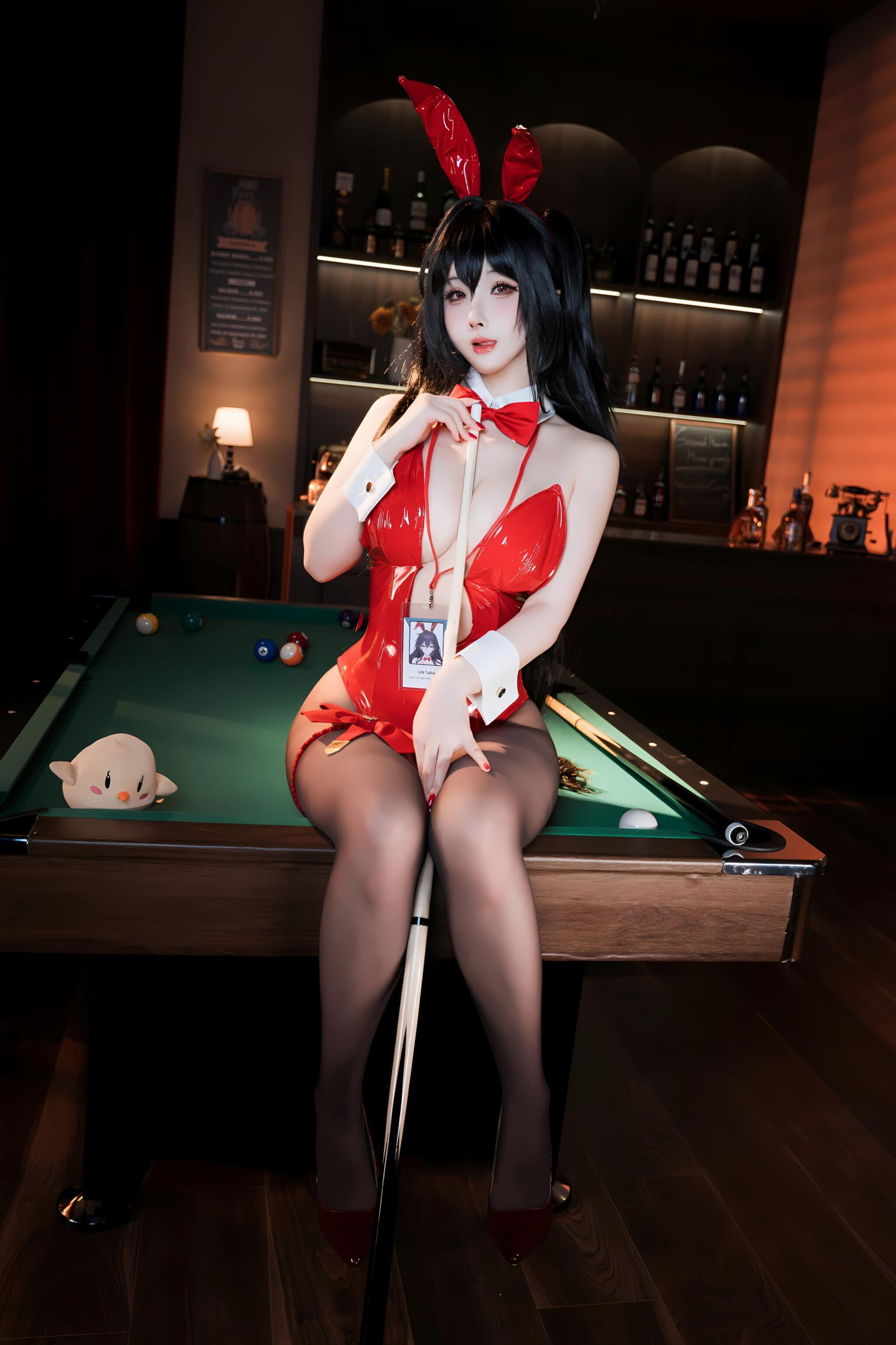 Rioko凉凉子 大凤桌球兔女郎