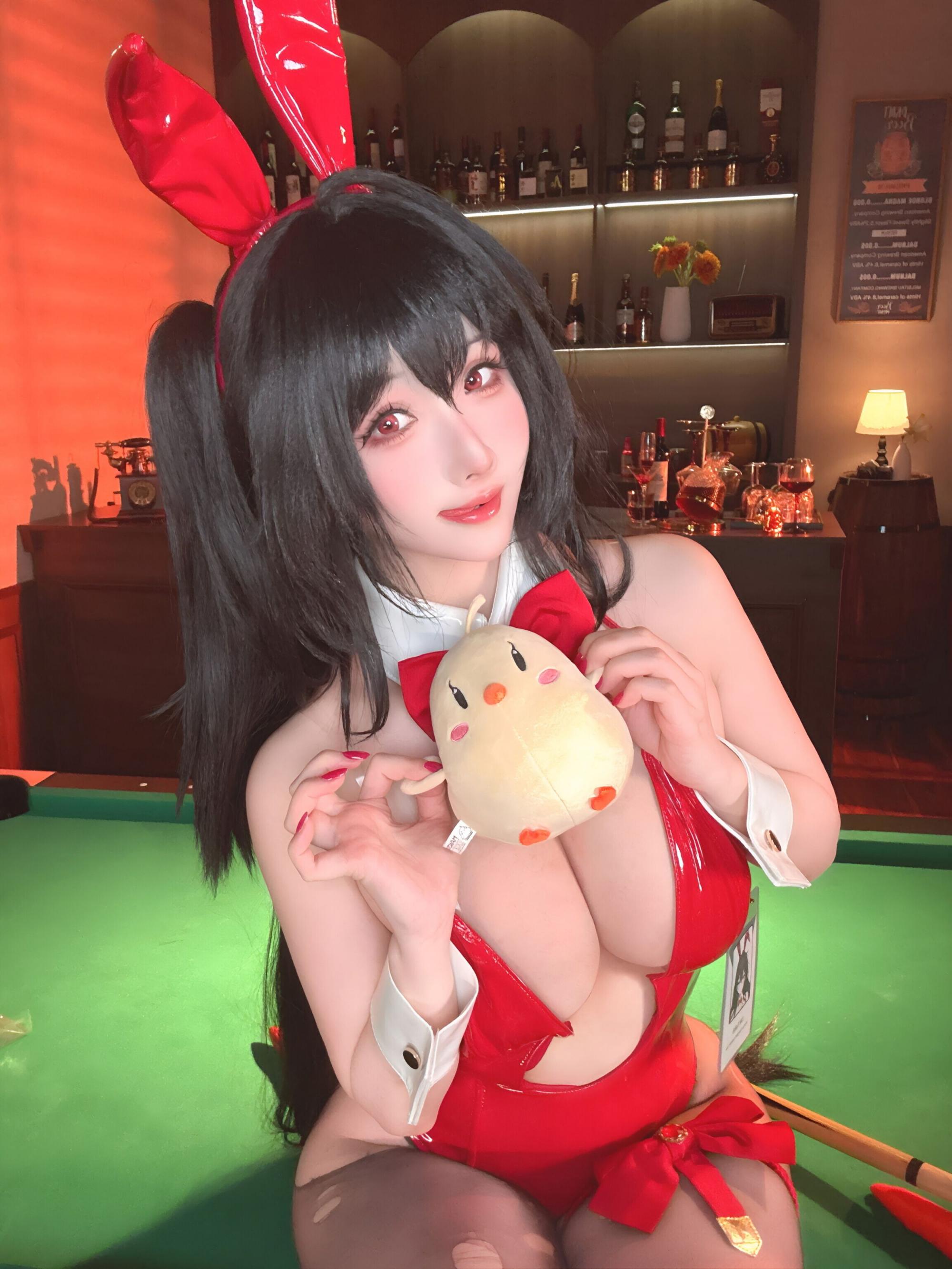 Rioko凉凉子 大凤桌球兔女郎