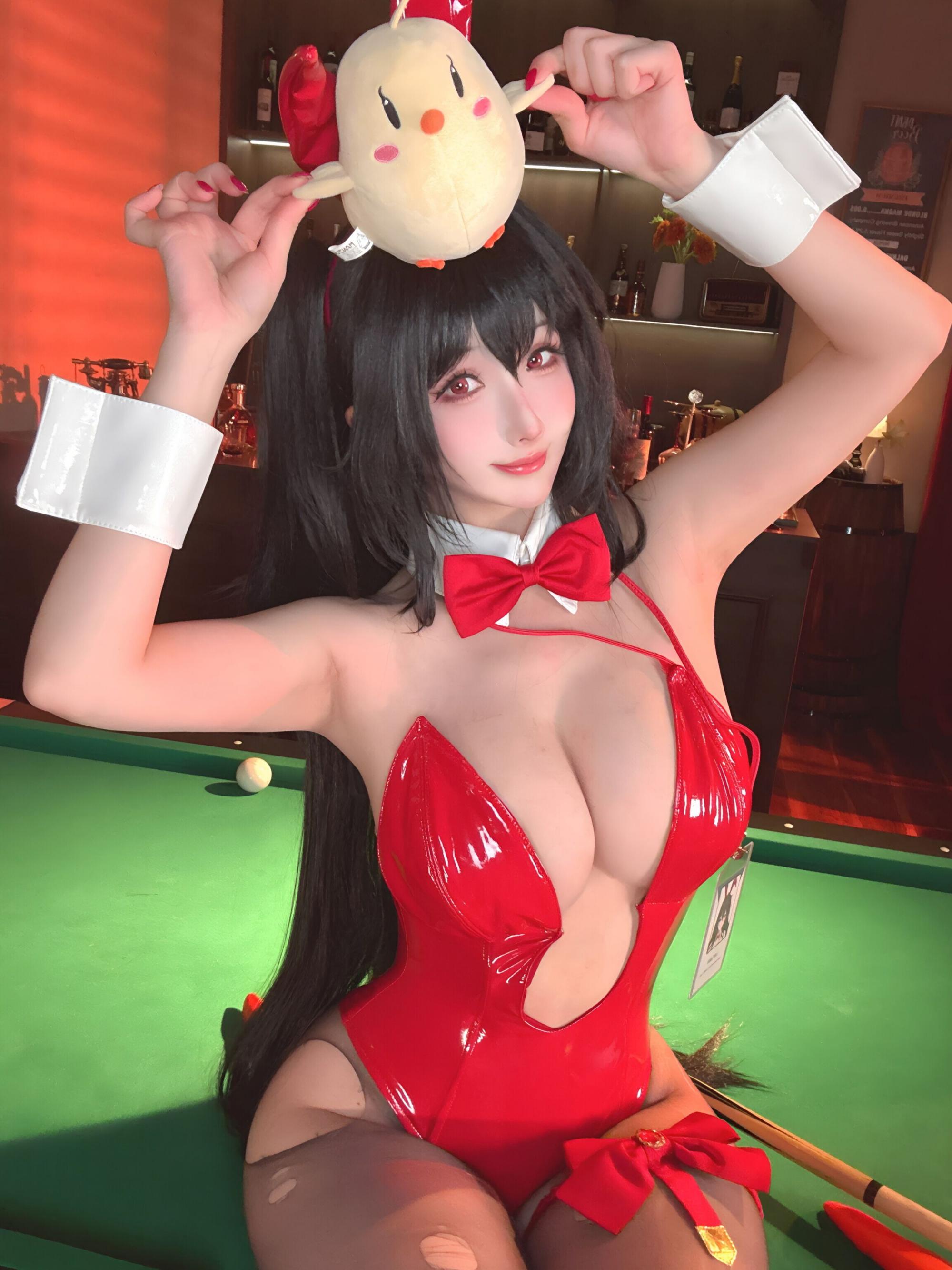 Rioko凉凉子 大凤桌球兔女郎