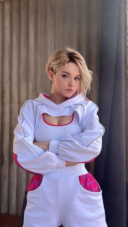 俄妹COS《蜘蛛侠》