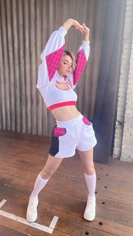 俄妹COS《蜘蛛侠》