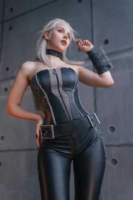 俄妹COS《蜘蛛侠》