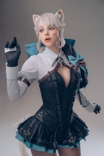 俄妹COS《蜘蛛侠》