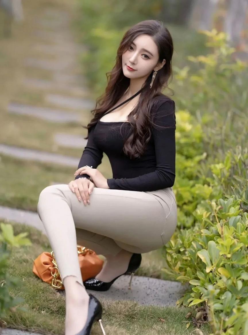 气质模特太美了