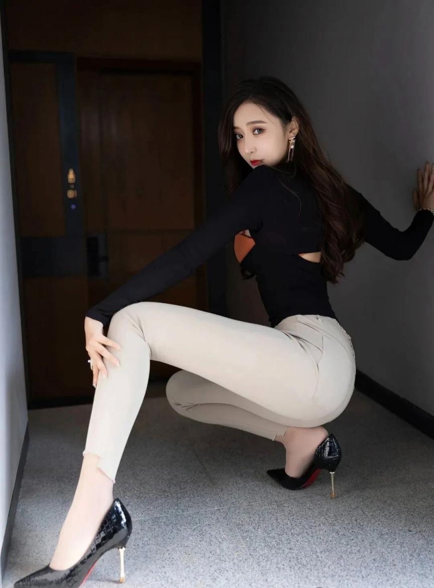 气质模特太美了