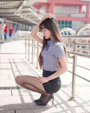 气质模特太美了