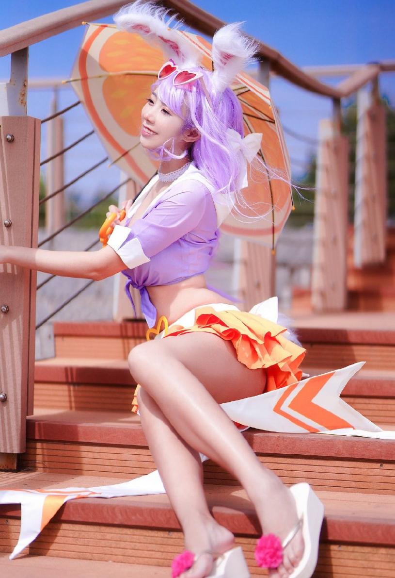 碧蓝航线  夏日满满  cos